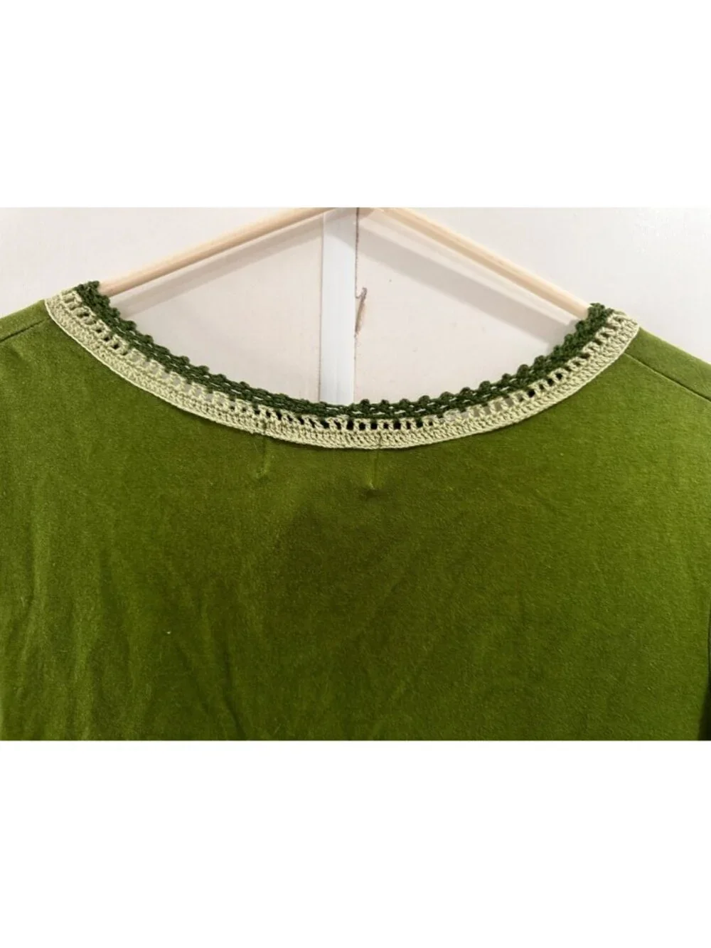 Veranesi Long Maxi Skirt & Top Set Large Green Pleated Flowy Floral Boho Gypsy